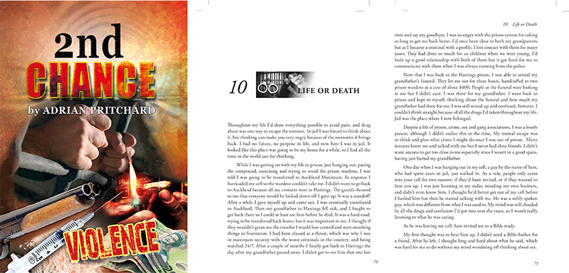 Reformed prisoner writes autobiography and self-publishes, Briar's Books