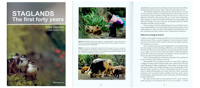 Widely-known wildlife park uses local agency Briar's Books to self-publish 40 years of history.