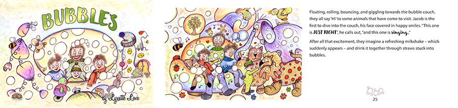 Self-illustrated children's fantasy by Hastings author using DIY publishing, Briar's Books