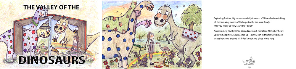 Fantastic illustrated children's stories produced by dyslexic author using Briar's Books, Lower Hutt